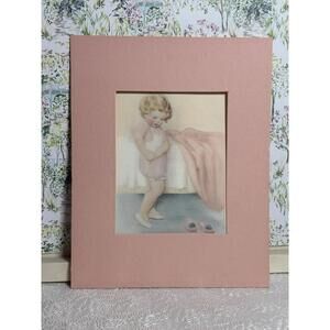 Bessie Pease Gutmann “Just a Little Bit Independent” Vintage Print